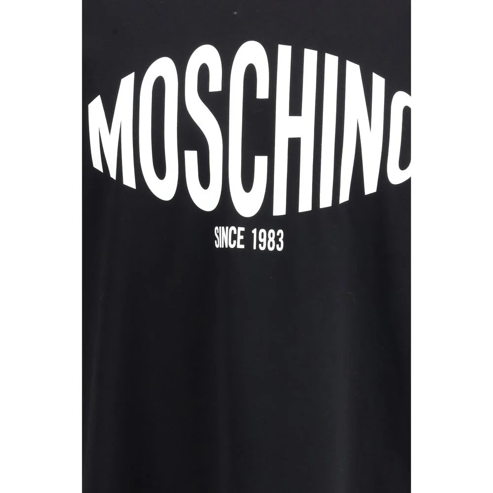 Moschino Black Cotton T-Shirt