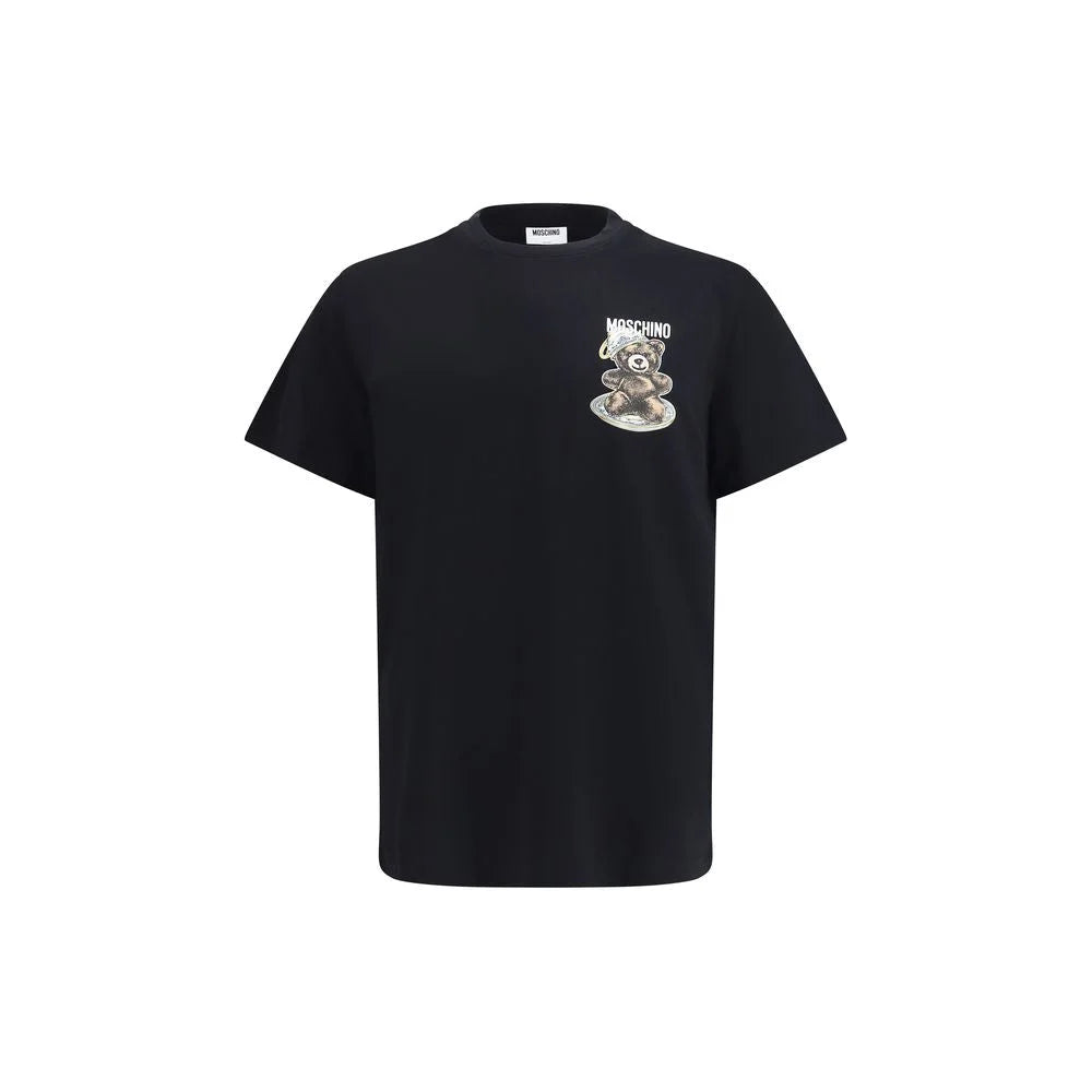 Moschino Black Cotton T-Shirt