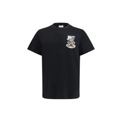 Moschino Black Cotton T-Shirt