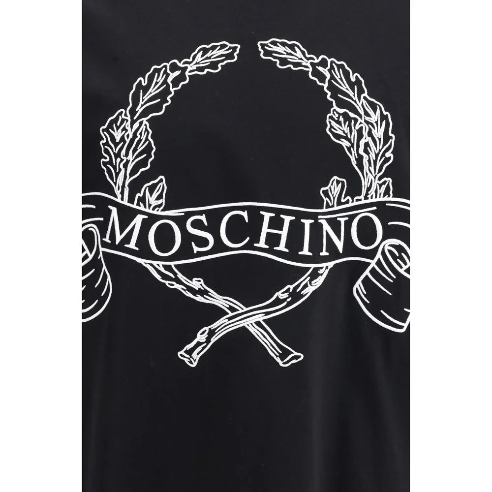 Moschino Black Cotton T-Shirt