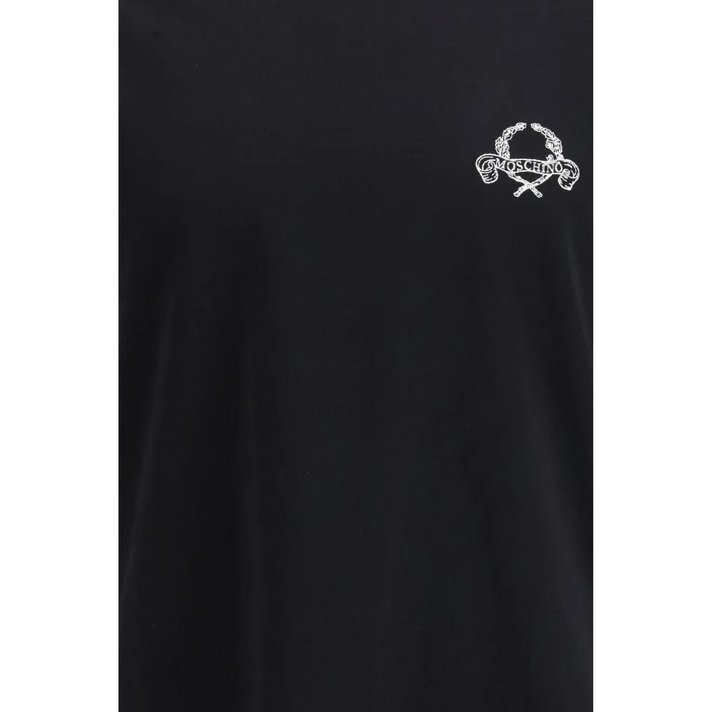 T-shirt en coton noir Moschino - S