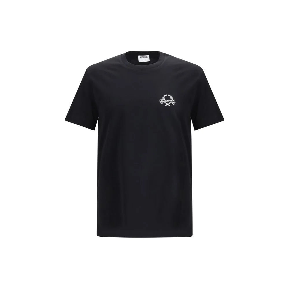 T-shirt en coton noir Moschino - S