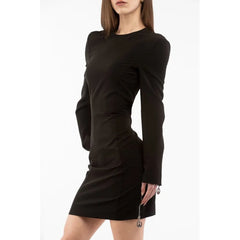 Moschino Black Polyester Casual Dress - IT40
