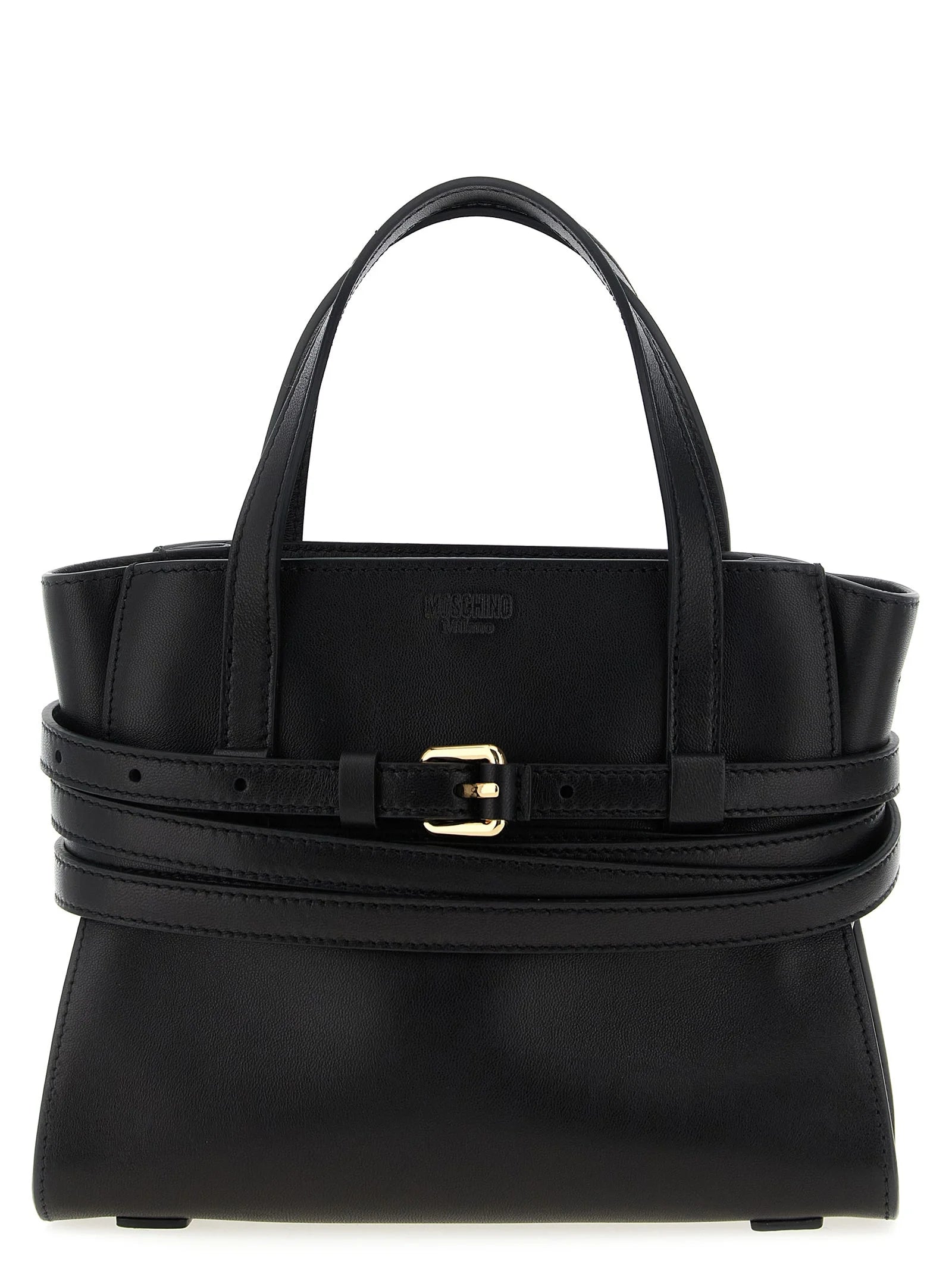 Moschino Black Polyester Handbag