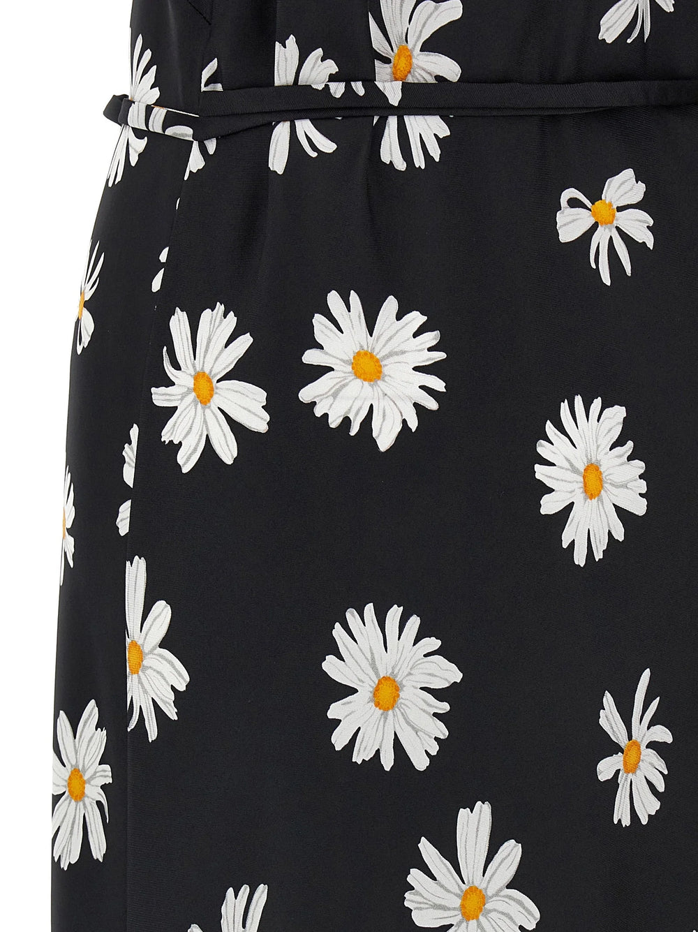Moschino Black Silk Midi Dress - IT42