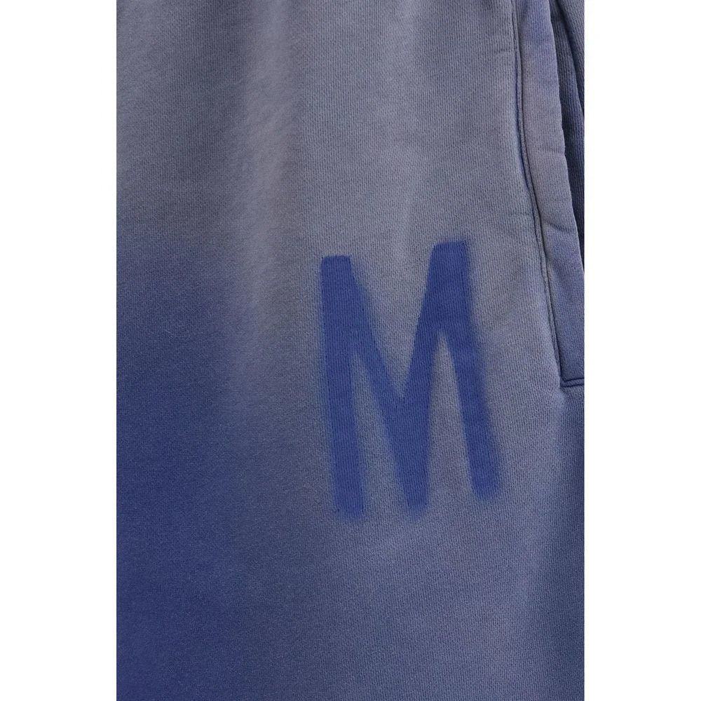 Moschino Shorts de Algodón Azul