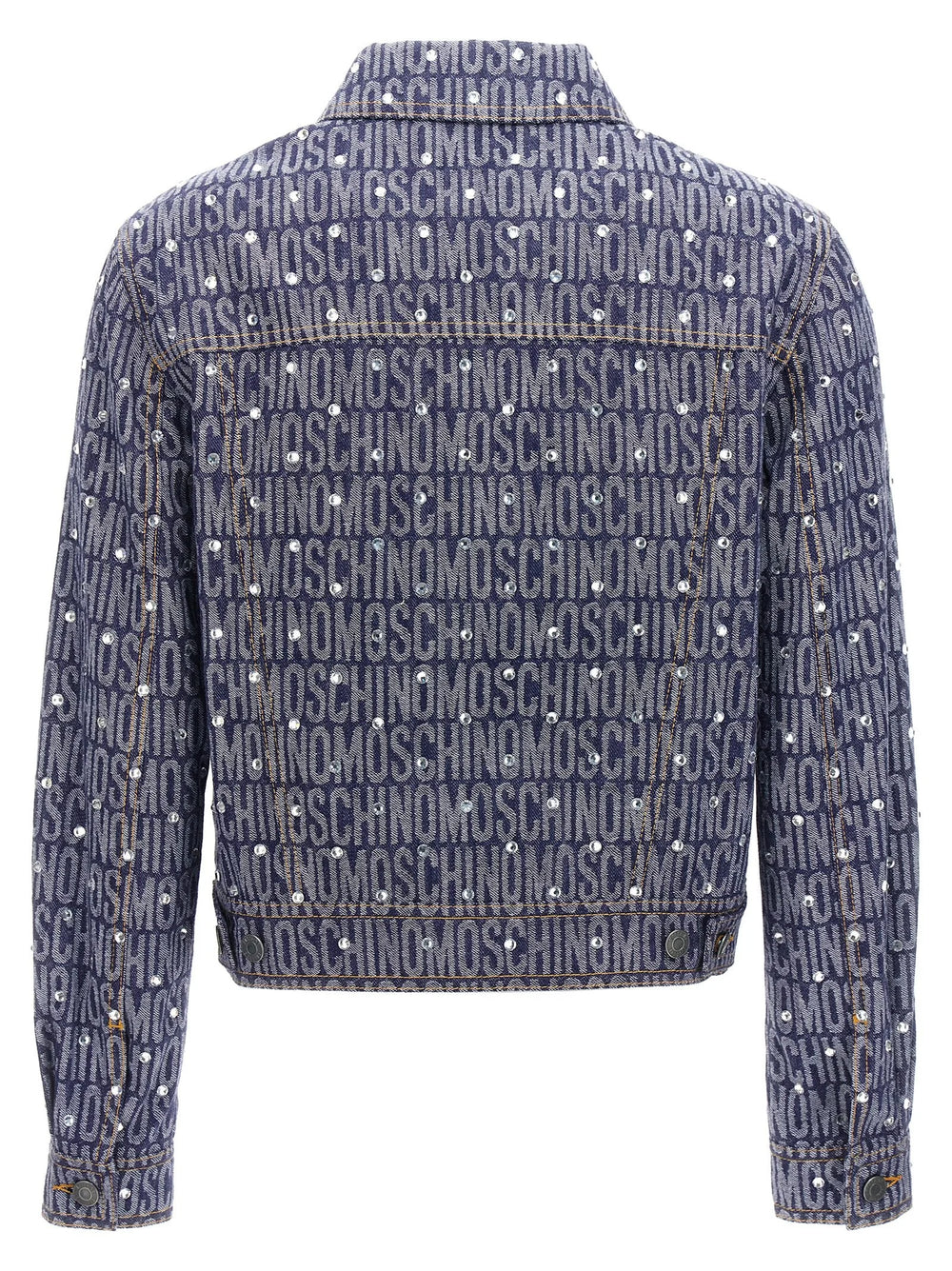 Moschino Blue Cotton Denim Jacket