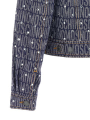 Moschino Blue Cotton Denim Jacket
