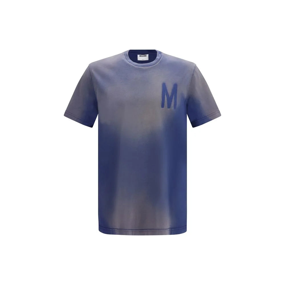 Moschino Blue Cotton T-Shirt