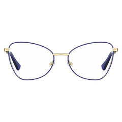 Moschino Blue Metal Frames