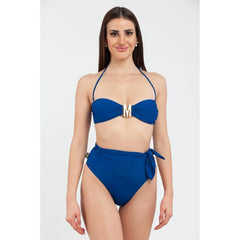Moschino Blue Polyamide Bikini - S