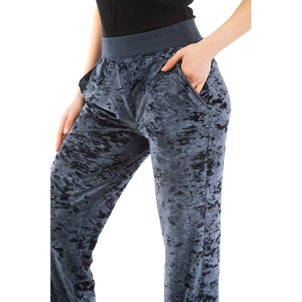 Moschino Blue Polyester Casual Pants