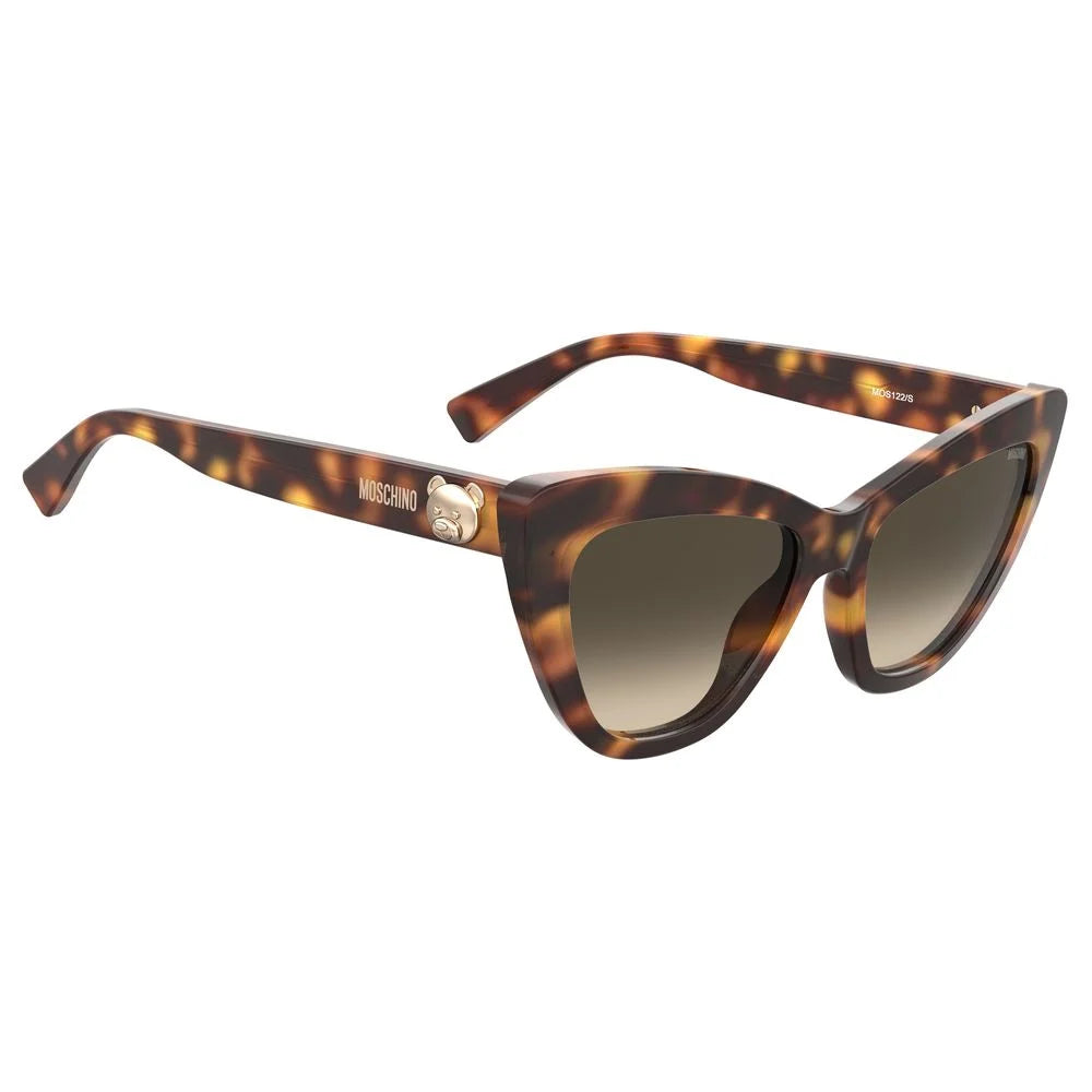 Moschino Brown Acetate Sunglasses - Sunglasses