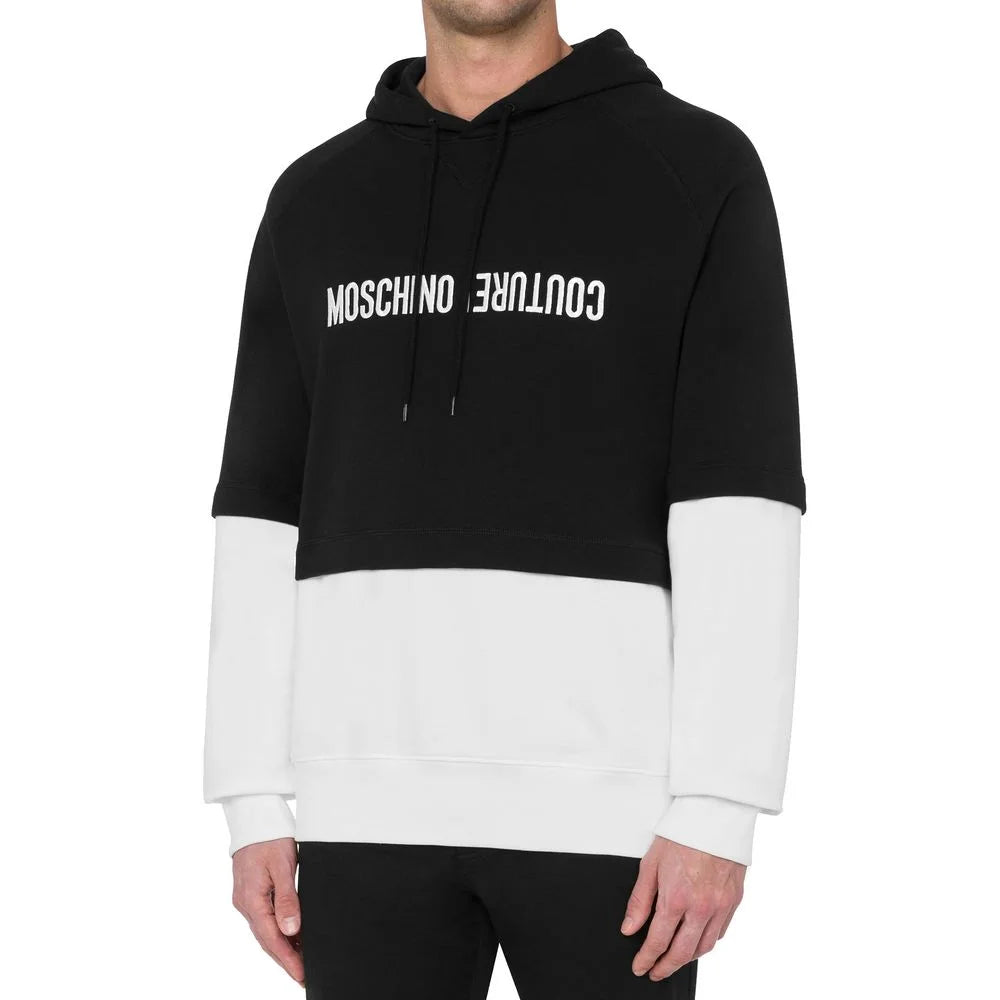 Moschino Cotton Hooded Sweatshirt - Hoodies