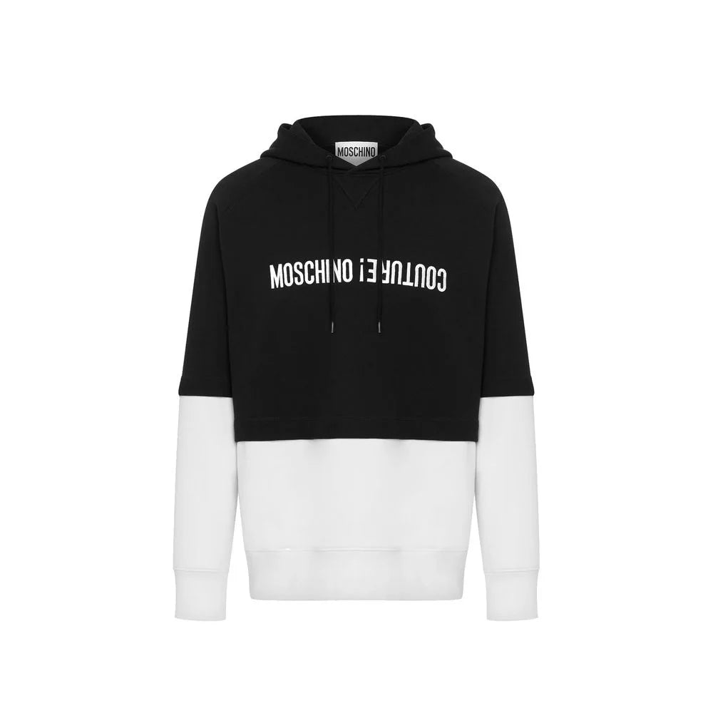 Moschino Cotton Hooded Sweatshirt - Hoodies