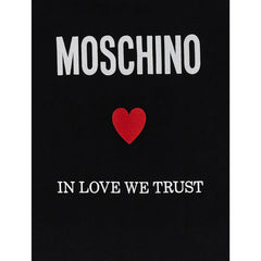 Moschino Couture Black Cotton T-Shirt