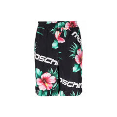 Moschino Couture Moschino Floral Print Silk Shorts - Short Trousers