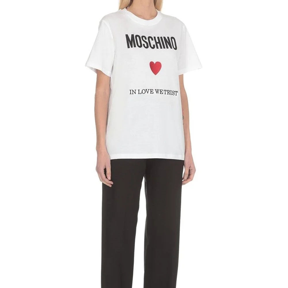 Moschino Couture In Love We Trust T-Shirt - T-Shirts
