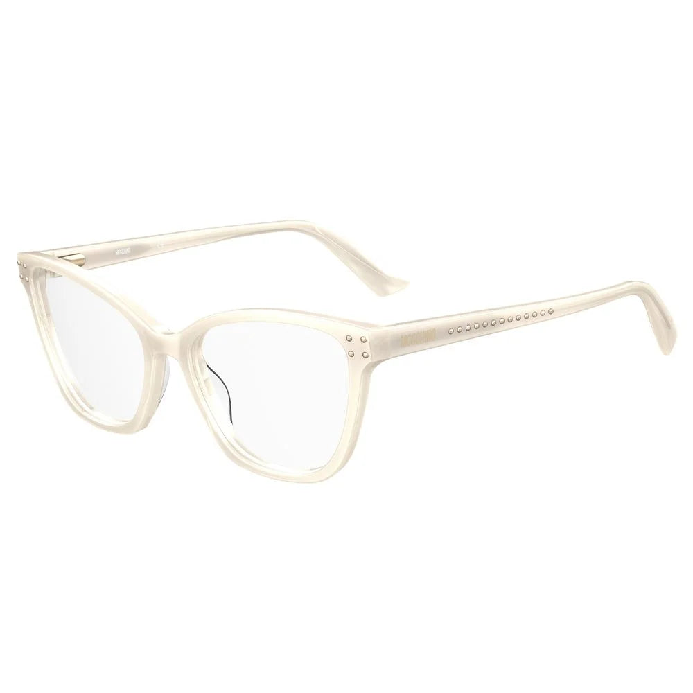 Moschino Cream Acetate Frames - Eyeglasses