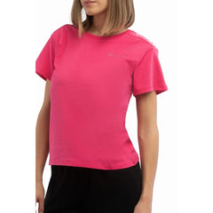 Moschino Fuchsia Cotton T-Shirt