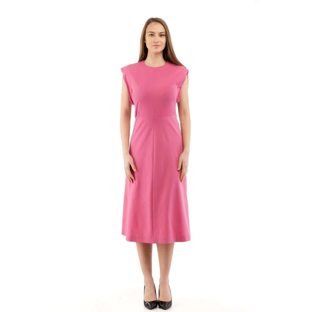 Moschino Fuchsia Polyester Casual Dress - IT40