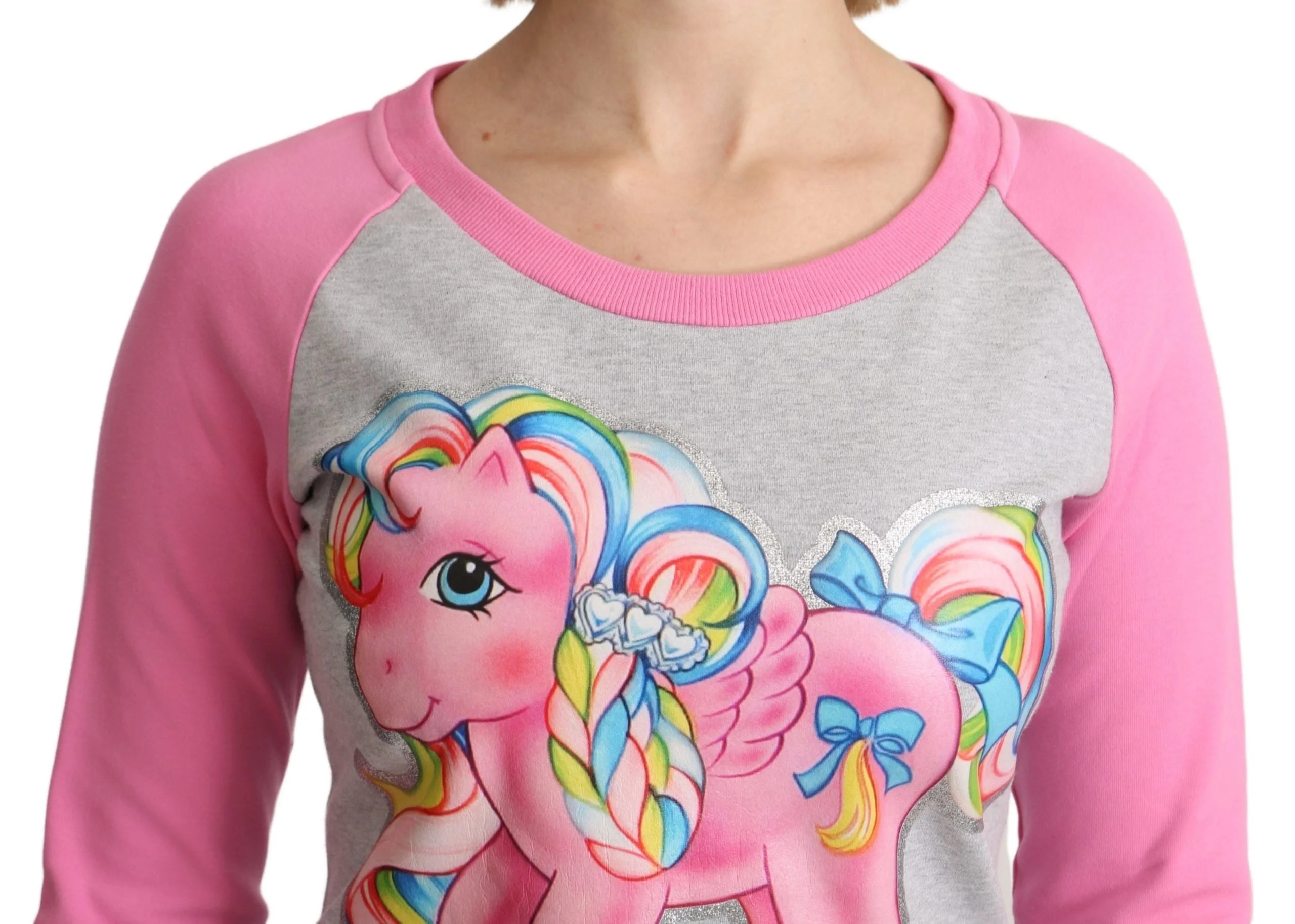 Moschino Gray My Little Pony Top Sweater Dress - Dresses