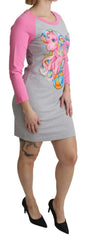 Moschino Gray My Little Pony Top Sweater Dress - Dresses