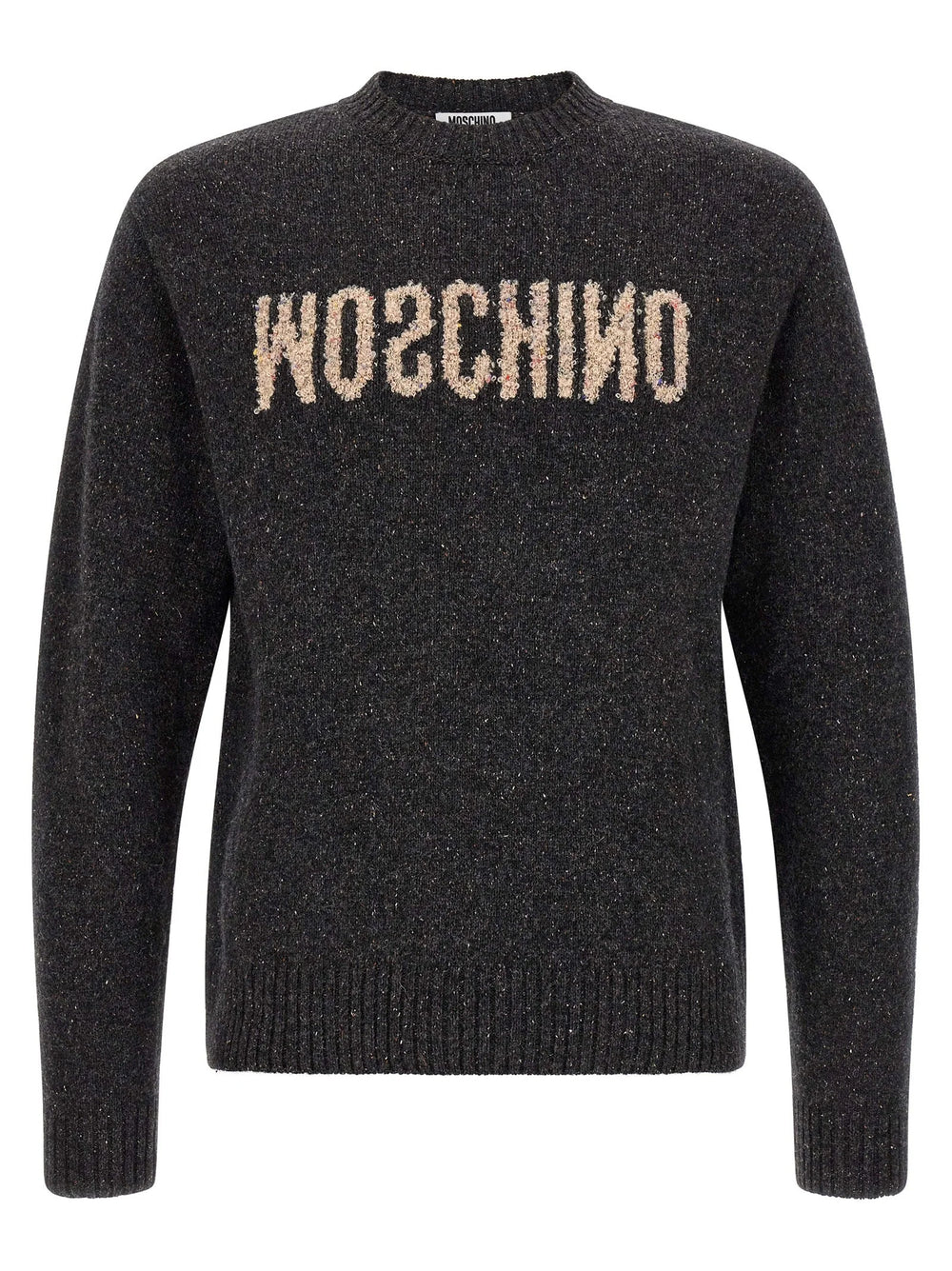 Moschino Gray Wool Cardigan