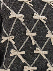 Moschino Gray Wool Cardigan