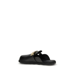 Moschino Logo Mules - EU41/US11 - Flats