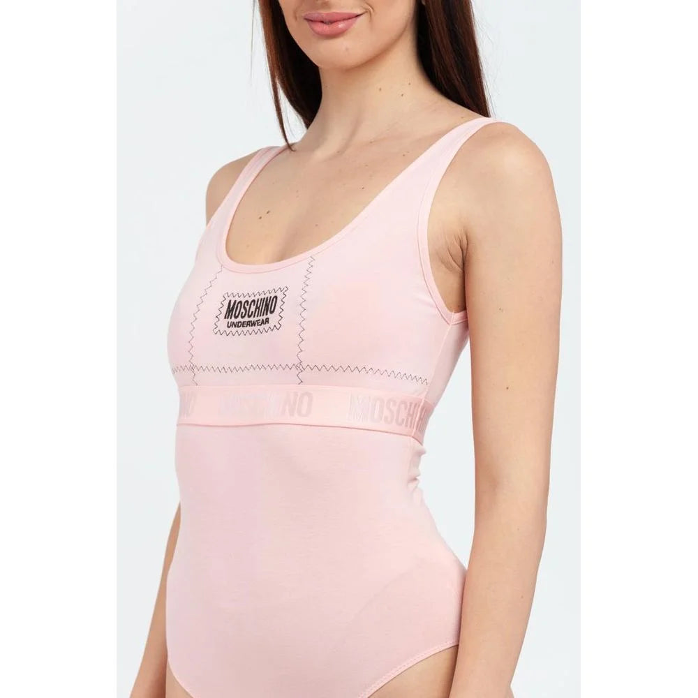 Moschino Multicolor Cotton Bodysuit - S