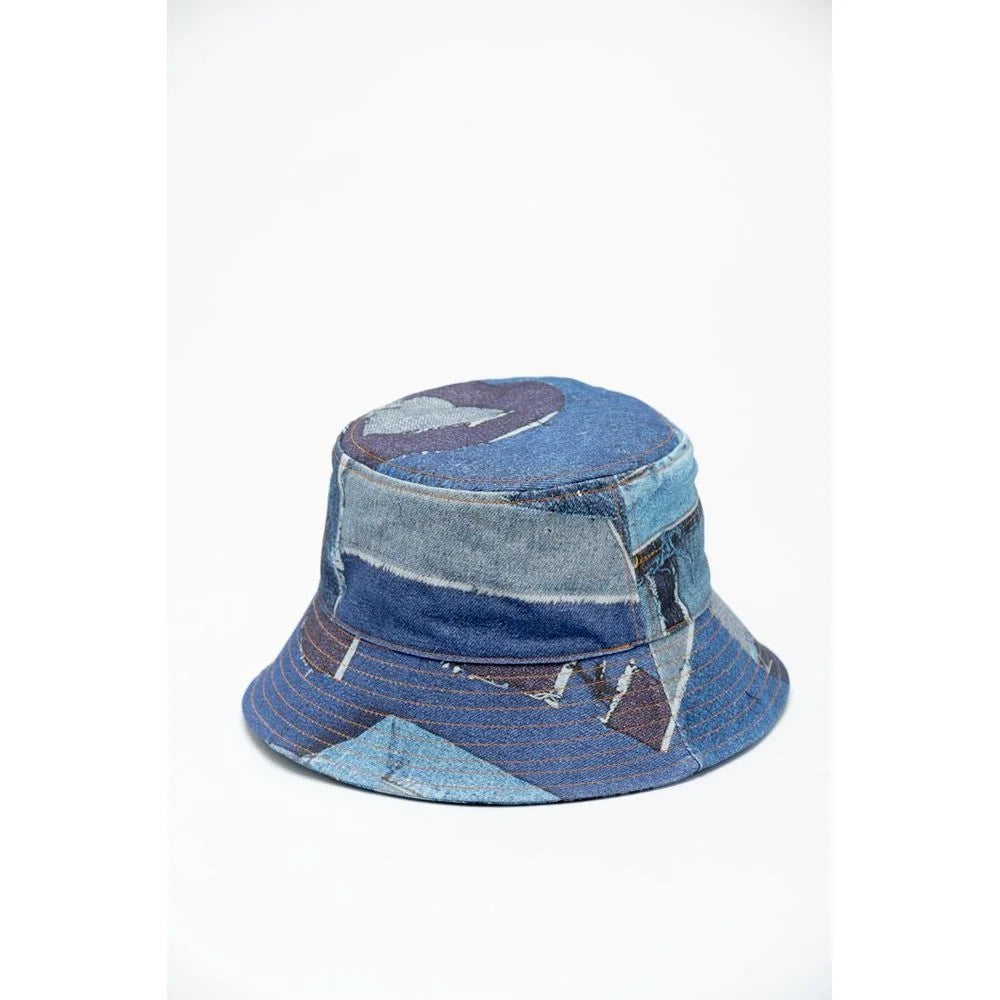 Moschino Multicolor Cotton Bucket Hat - M