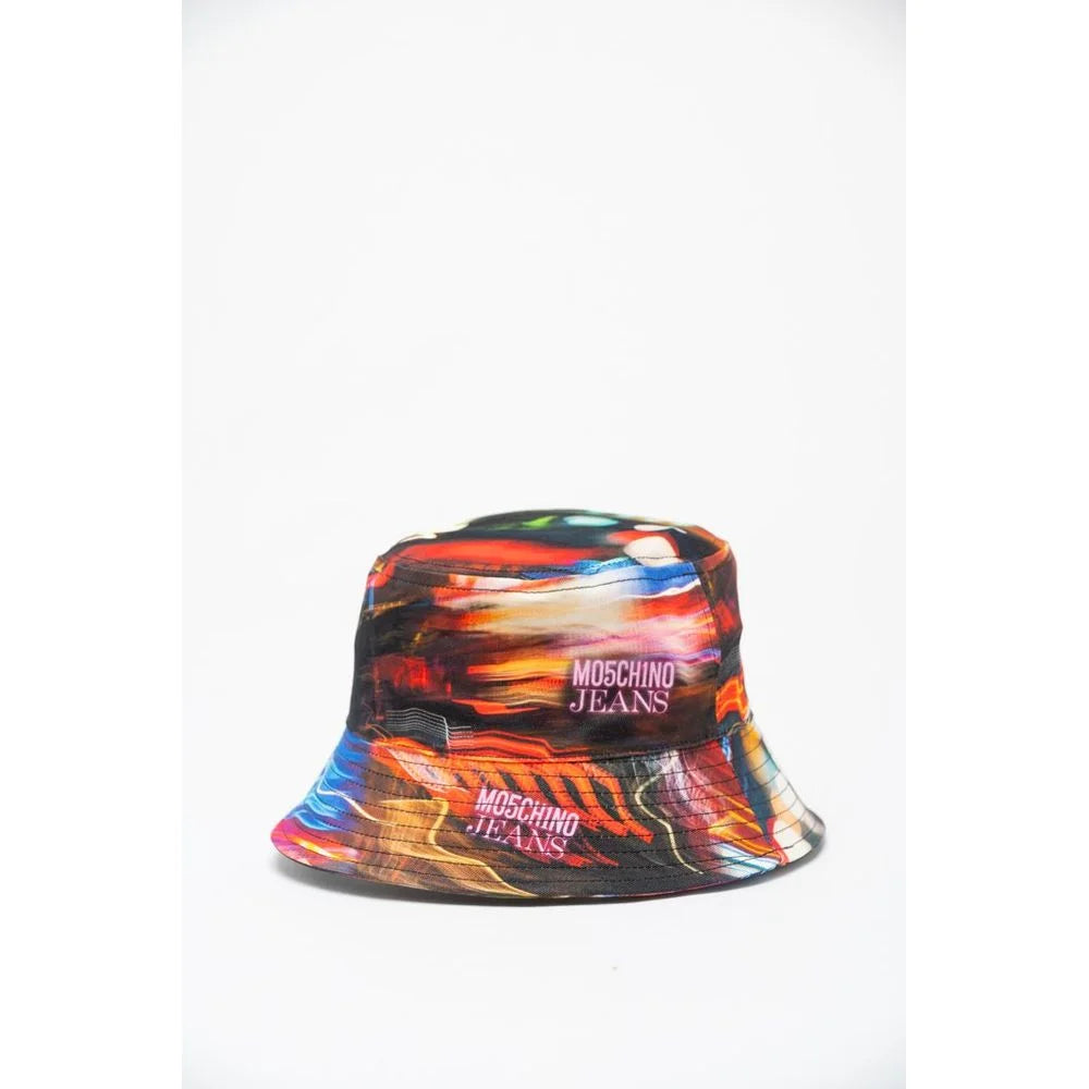 Moschino Multicolor Cotton Bucket Hat - M