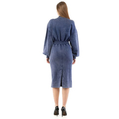 Moschino Multicolor Cotton Casual Dress