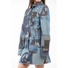 Moschino Multicolor Cotton Casual Dress - S