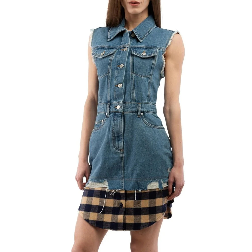 Moschino Multicolor Cotton Casual Dress - S