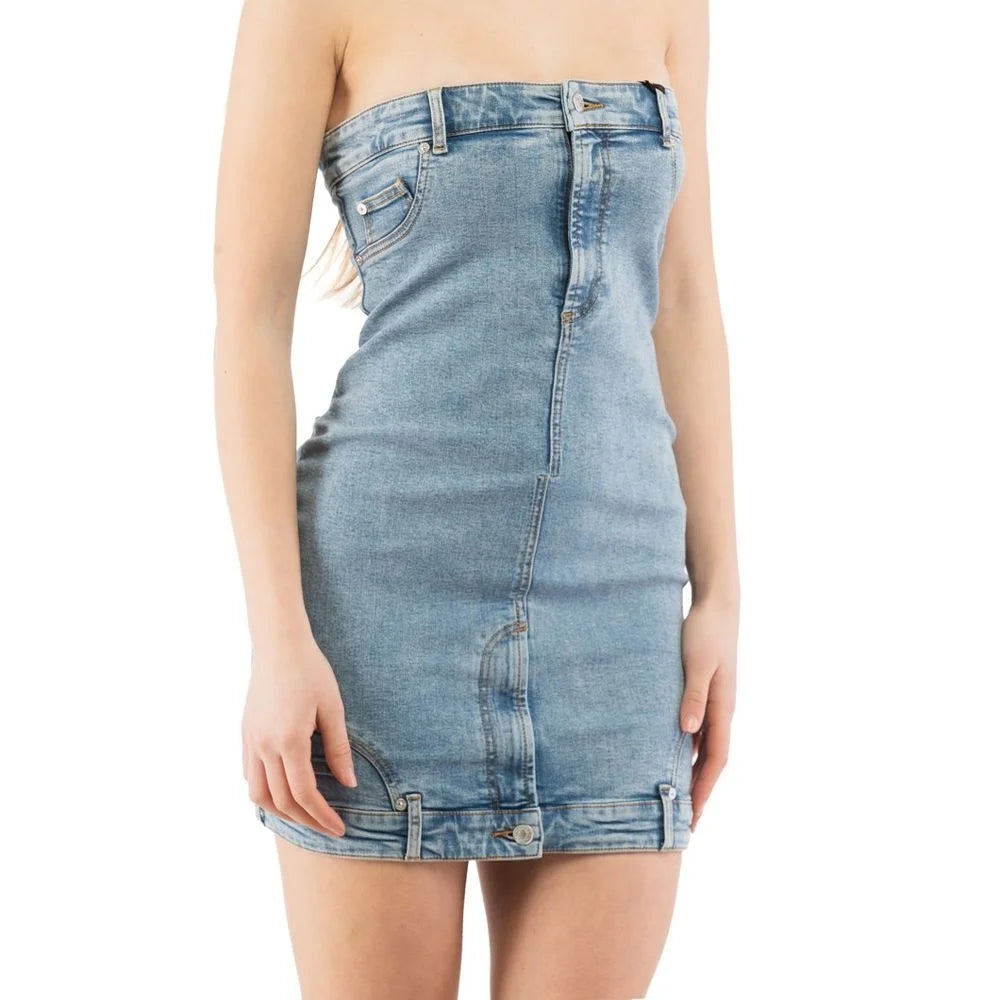 Moschino Multicolor Cotton Casual Dress - S