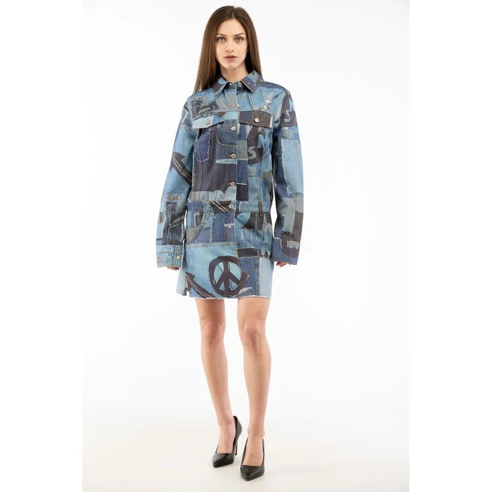 Moschino Multicolor Cotton Casual Dress - S