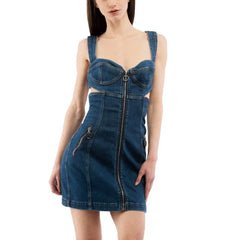 Moschino Multicolor Cotton Casual Dress - S