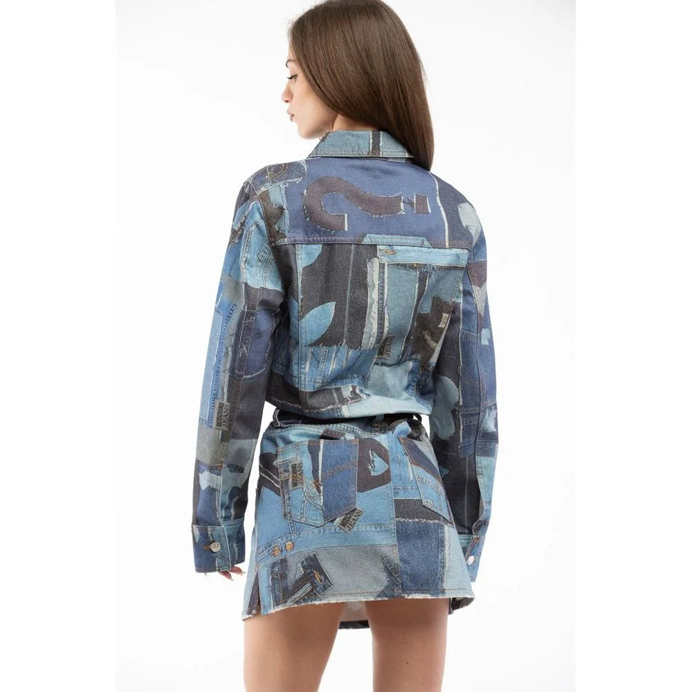 Moschino Multicolor Cotton Casual Dress - S