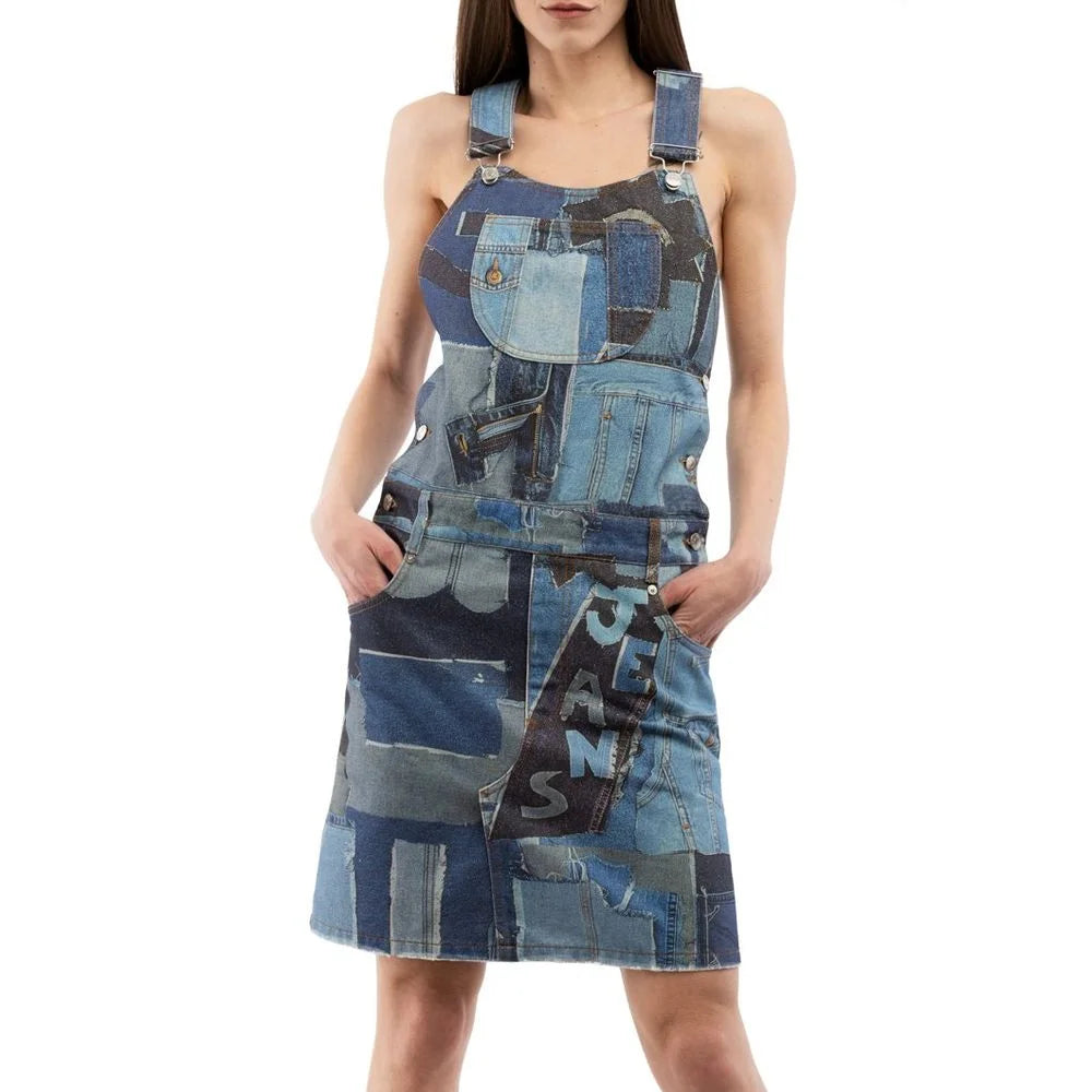 Moschino Multicolor Cotton Casual Dress - S