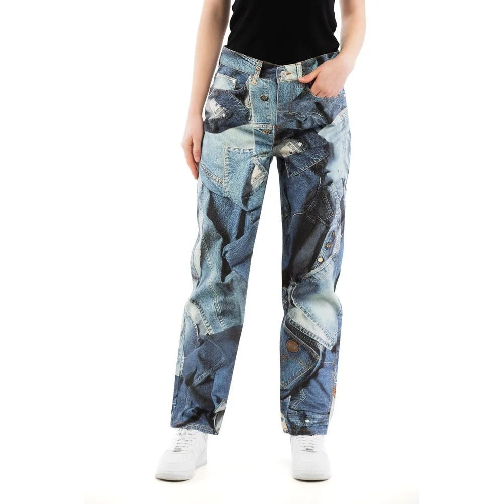 Moschino Flerfarget Bomull Jeans Denim - 24