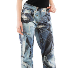Moschino Flerfarget Bomull Jeans Denim - 24