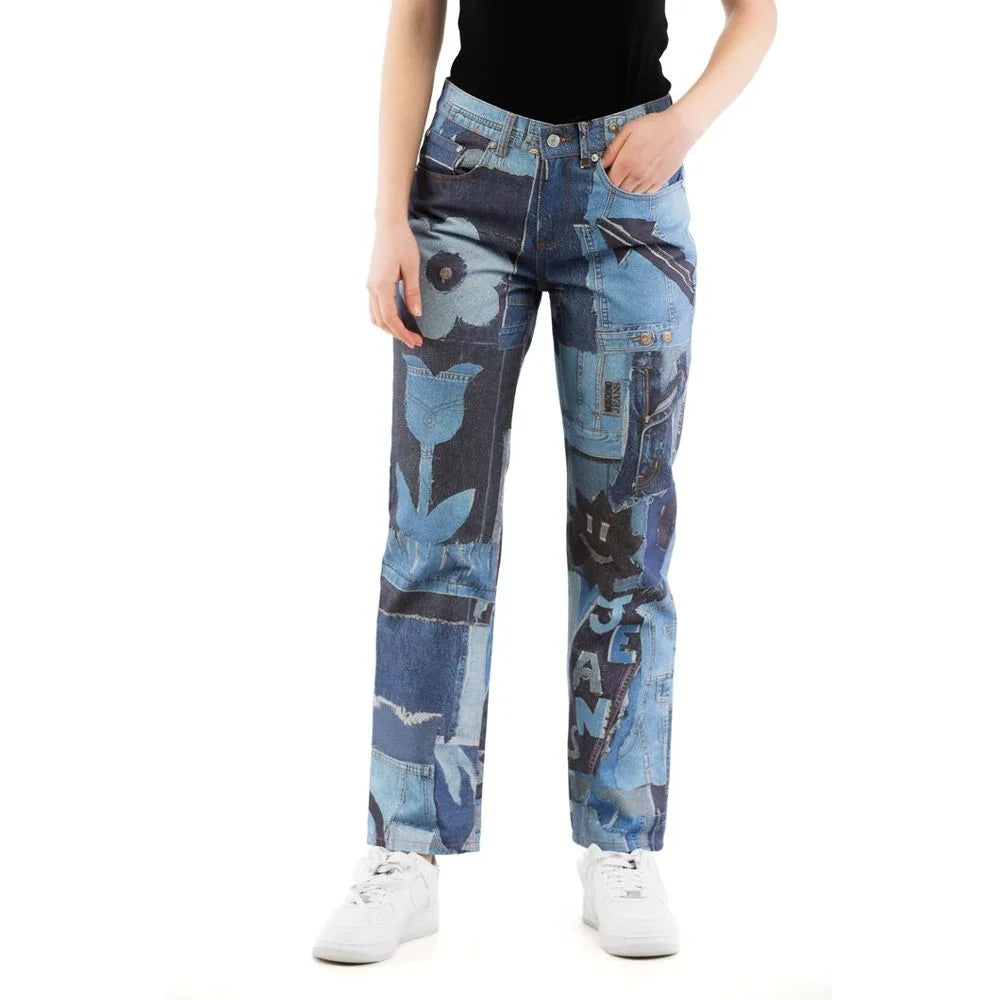 Moschino Flerfarget Jeans i Bomullsdenim - 26