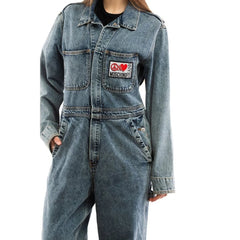 Moschino Multicolor Cotton Jumpsuit - S