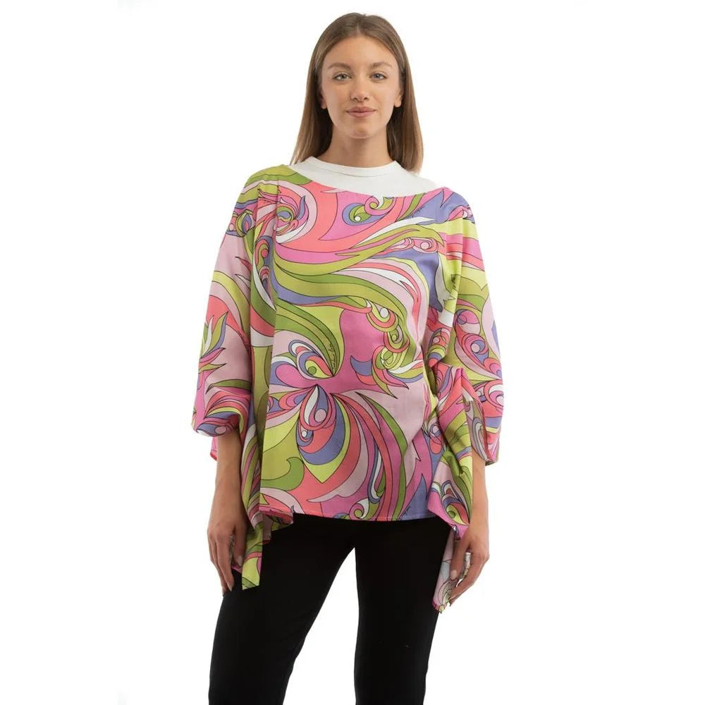 Moschino Multicolor Cotton Pattern Shirt - One Size