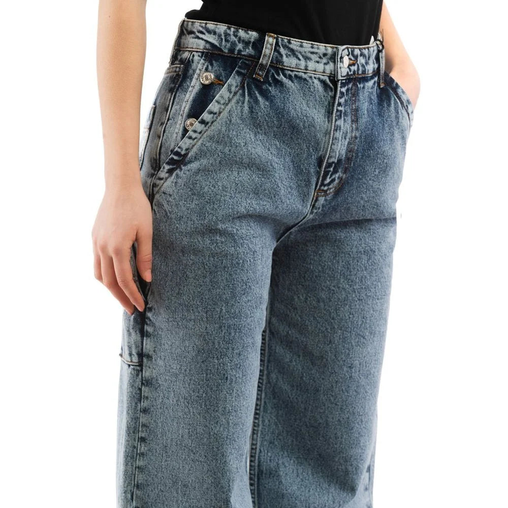 Moschino Flerfarget Bomull Avslappede Jeans - 26