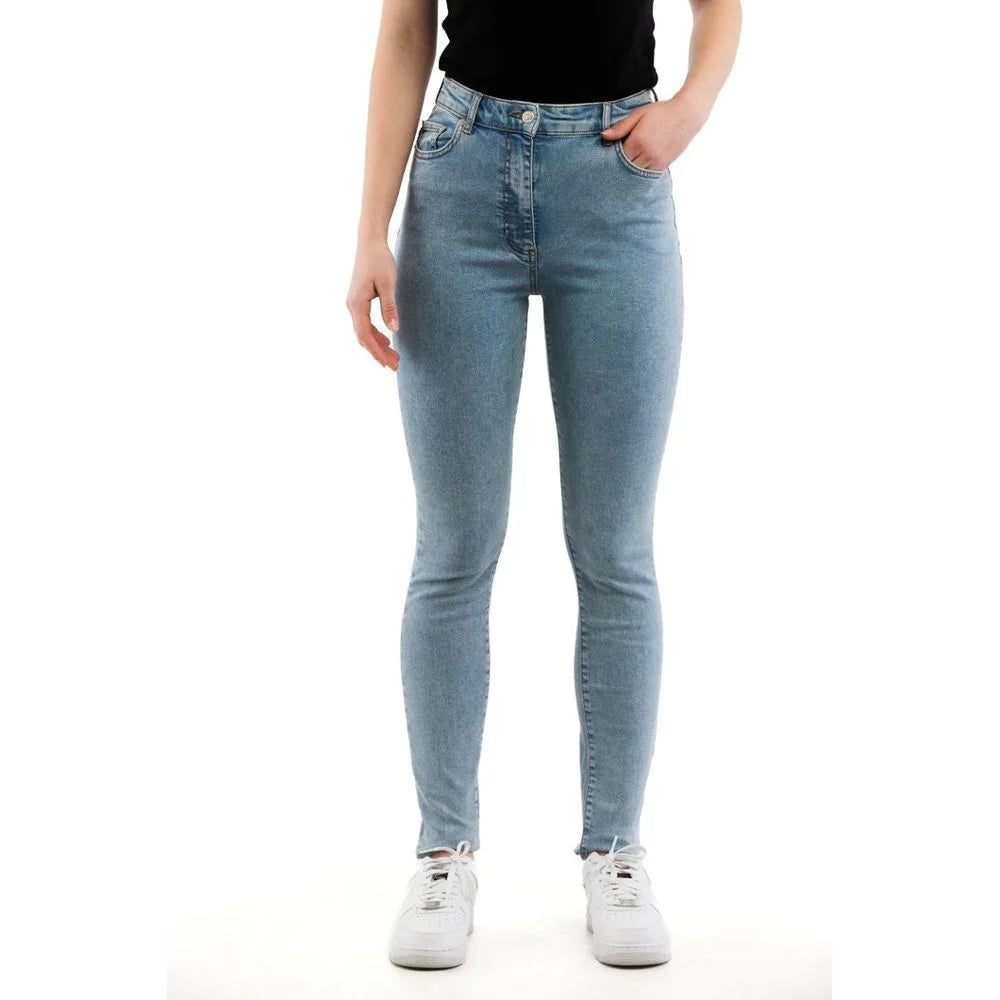 Moschino fargerike bomulls skinny jeans