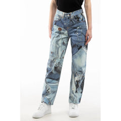 Moschino Flerfarget Rettbente Jeans i Bomull - 26