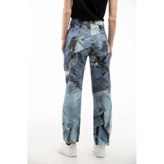 Moschino Flerfarget Rettbente Jeans i Bomull - 26